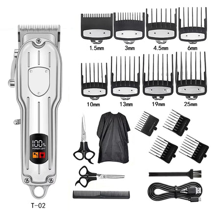 Men's Professional Hair Clipper Set
