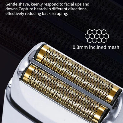 Kemei Tx1 Rechargeable Metal Housing Pro Electric Shaver
