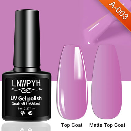 Gel Nail Polish Kit with UV Lamp & Electric Nail Drill – Complete Manicure Set