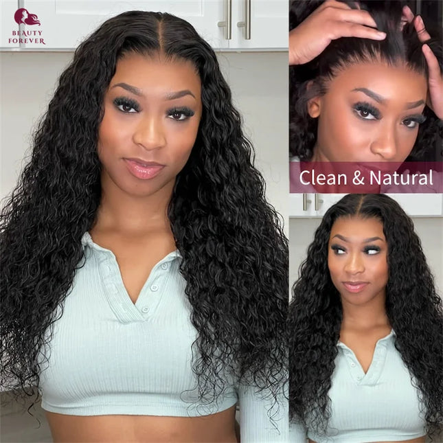 Beautyforever Water Wave Wig – 7x5 HD Lace, 200% Density