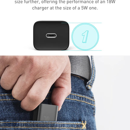 DIBELLAY 20W PD Fast Charging Portable Charger for iPhone & iPad”