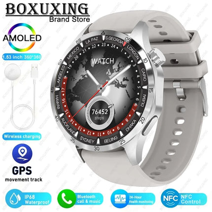 Smart Watch Men Bluetooth Call GPS