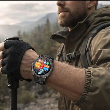 GPS Sports Smart Watch with Flashlight