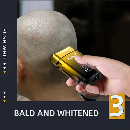 3 in 1 Kemei Original Hair Clipper Kit for Men,Electric Shaver,Hair