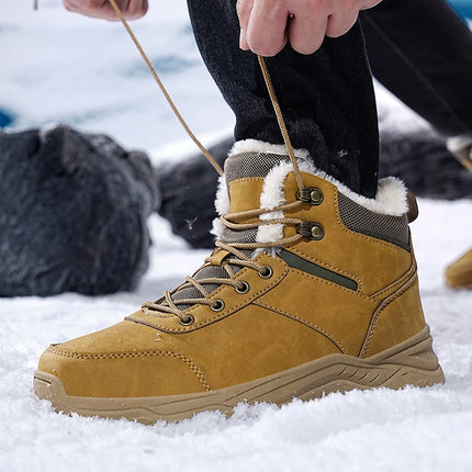 Bottes hiver homme doublées