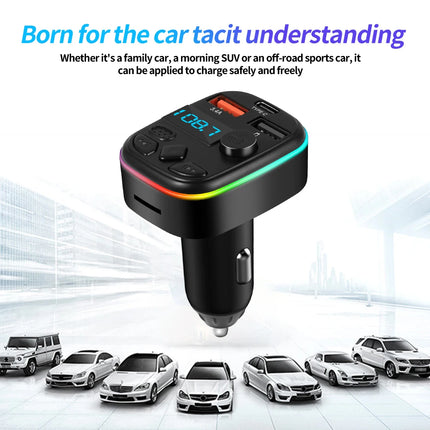 Car Bluetooth 5.0 FM Transmitter Handsfree