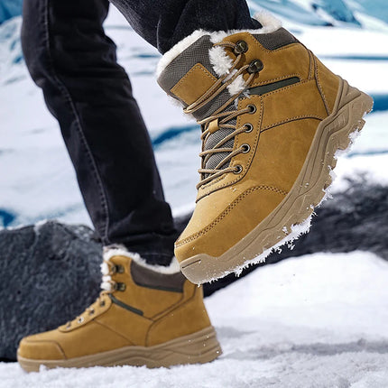 Bottes hiver homme doublées