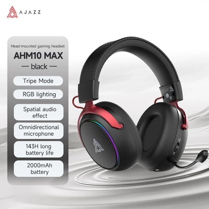 AJAZZ AHM10MAX Headphones – Wireless & Noise Cancelling