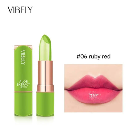 VIBELY – Baume à Lèvres 7 Couleurs Changeantes à l’Aloe Vera