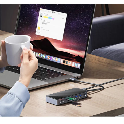 Boîtier SSD ORICO M.2 & Station d’accueil USB-C – 10Gbps, HDMI 4K, PD100W
