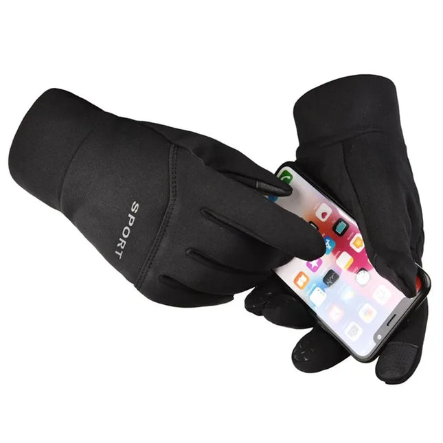 Screen Touch Non-Slip Full Fingers Gloves Unisex Outdoor  Sports Warm Gloves Men And Women