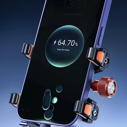 DIBELLAY LanParte – Support Téléphone Voiture 360° à Ventouse Métallique