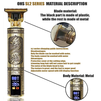 Electric Hairber Shaver Hair Trimer