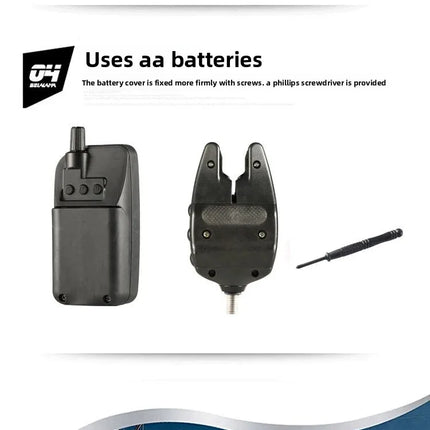 RUTI Wireless Fishing Bite Alarm Waterproof JY-82
