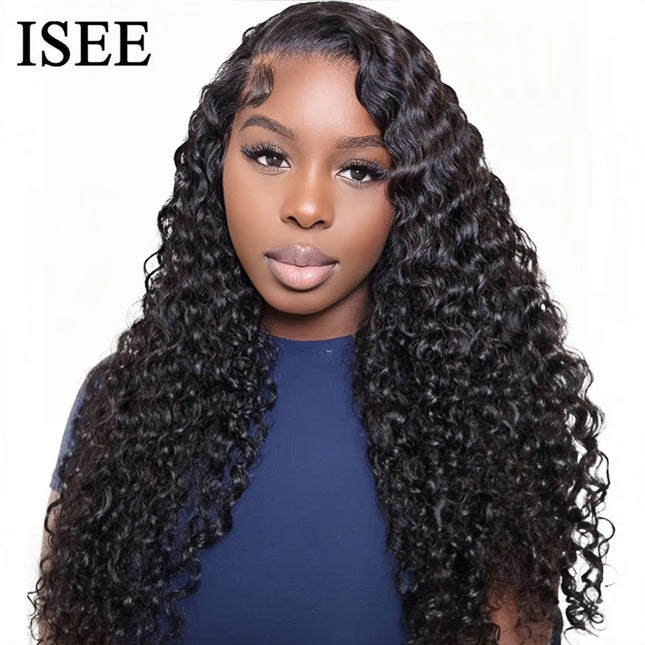 Hair Brazilian Water Wave Wig – 13x6/13x4 HD Lace, Curly Human Hair