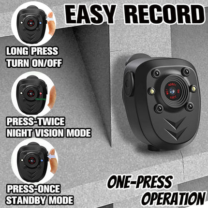 Mini Camera Video Recorder Built-in 32GB