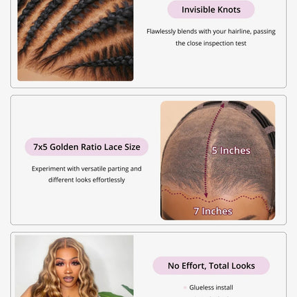Glueless Finger Coil Wig – Ready to Wear, Human Hair