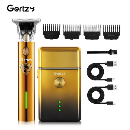 2-in-1 Electric Hair Clipper USB Rechargeable