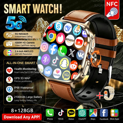 5G/4G Smart Watch with Video Call