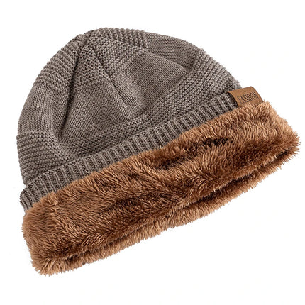 Unisex Long Fleece-Lined Beanie