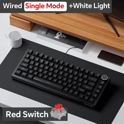 K820Pro Mechanical Gaming Keyboard – Wireless, Hot-Swap & Knob