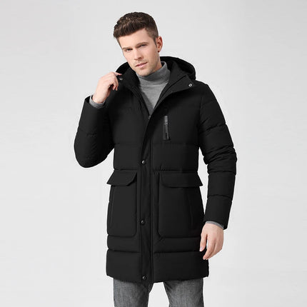 Men’s Fleece Hooded Parka
