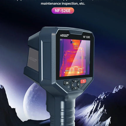 DIBELLAY NOYAFA NF-526E Infrared Thermal Imager – 256×192, Handheld Industrial Thermometer for Floor Heating & Repairs