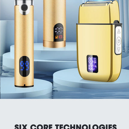 3 in 1 Men's High-Power Hair Clipper Electric Shaver Set Professional
