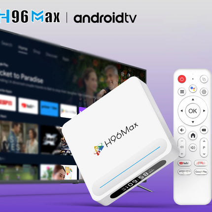 H96 MAX H618 Plus Android 14 8K Smart TV Box