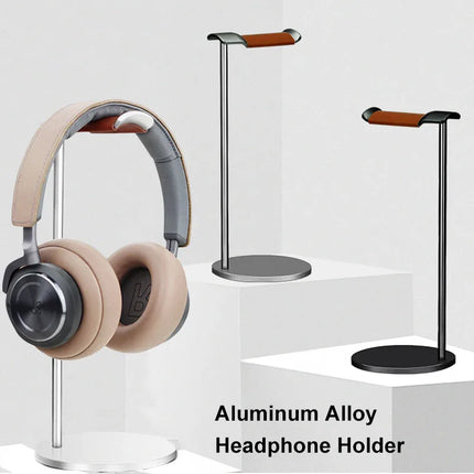 Curved Aluminum Headphone Stand Rack