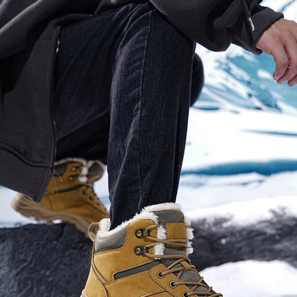 Bottes hiver homme doublées