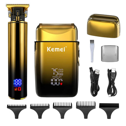 Kemei 2 in 1 Professional Electric Hair Clipper