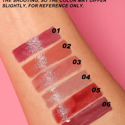 YOUNG VISION – 6 Couleurs Gloss Liquide Éclat & Hydratation