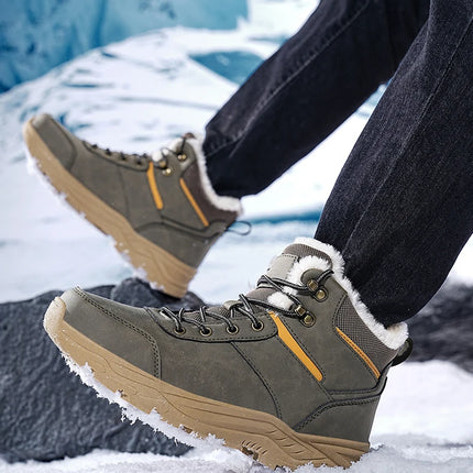 Bottes hiver homme doublées