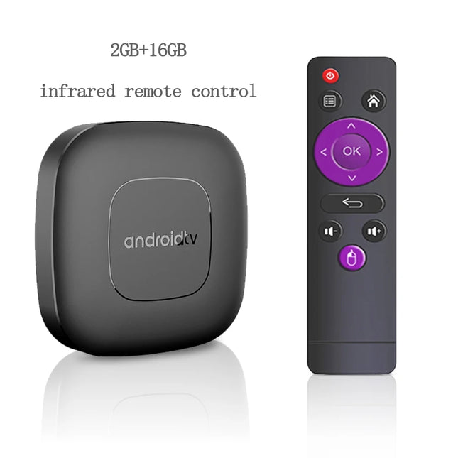 T1 – TV Box Android 13, Wi-Fi Double Bande, BT, Google Assistant, Netflix, 2GB+16GB