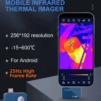 TOOLTOP T7 Thermal Imager 256×192 Android Type-C 25Hz