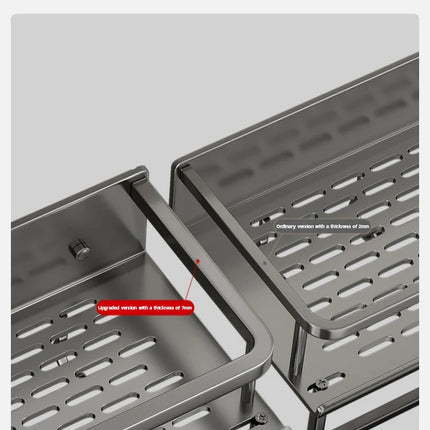 Aluminum Bathroom Wall Rack