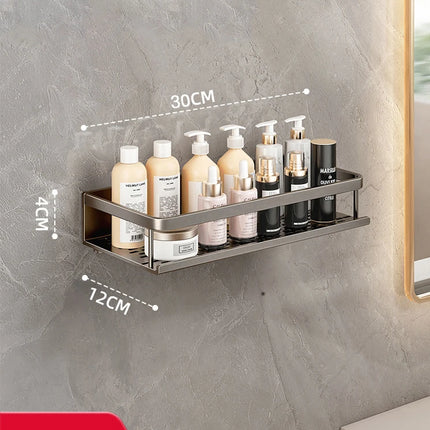 Aluminum Bathroom Wall Rack
