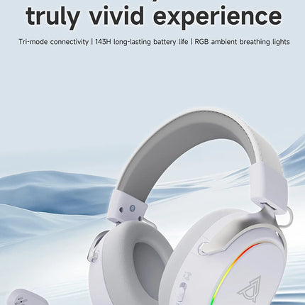 AJAZZ AHM10MAX Headphones – Wireless & Noise Cancelling