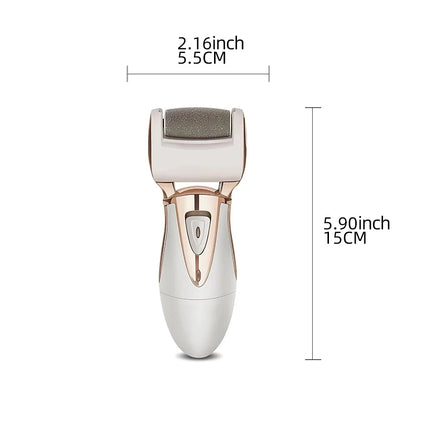 Portable USB rechargeable foot sharpener and foot scab