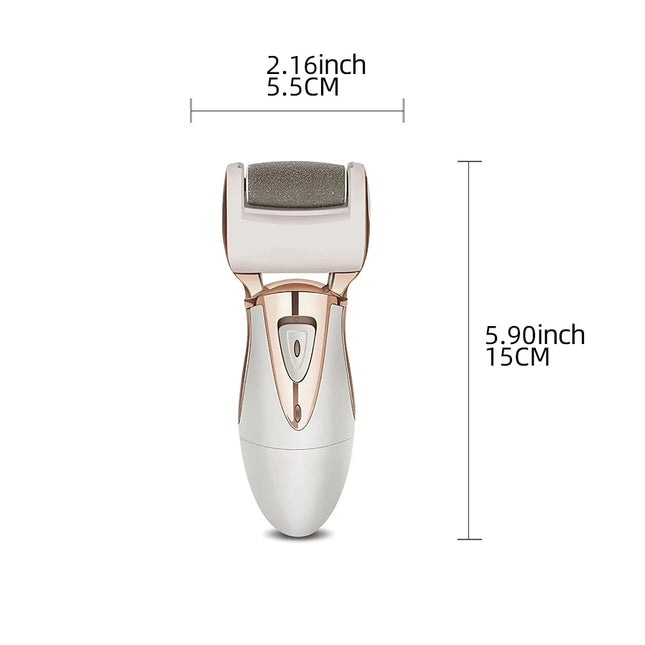 Portable USB rechargeable foot sharpener and foot scab