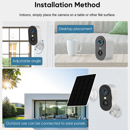 Ubox Security Camera Wireless Outdoor 2K Battery