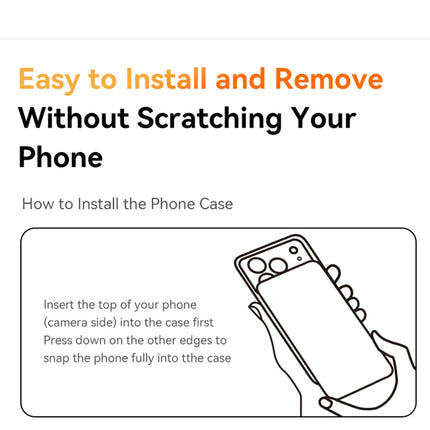 DIBELLAY Magnetic Clear Case for iPhone 17/16/15/14/13 Pro Max (MagSafe Compatible)