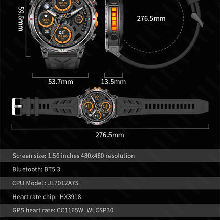 Smart Watch For Man New Sports Fitness tracking GPS