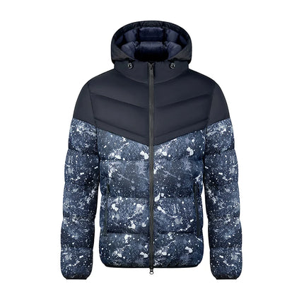 Men’s Color-Block Winter Parka