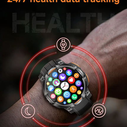 GPS Sports Smart Watch with Flashlight