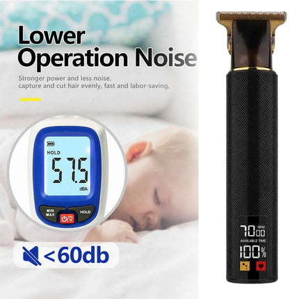 T9 Retro Barber Clipper – Large Display, Long Battery Life