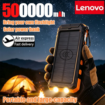 Batterie externe Lenovo solaire