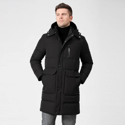 Men’s Fleece Hooded Parka