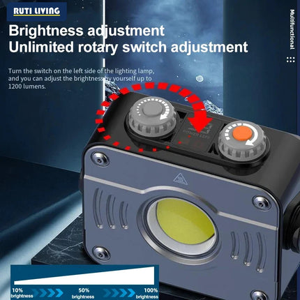 RUTI Rechargeable COB Work Light with Magne